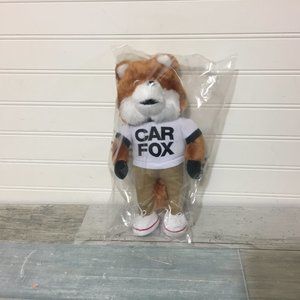 Advertising Carfax Car Fox Plush Toy 10"